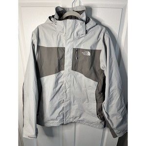 The North Face HyVent Mens Jacket Zip-Up Ski Hiking Parka Size Large